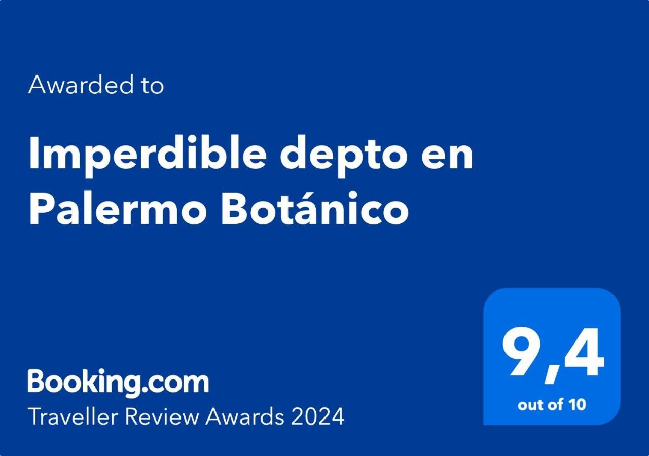 Imperdible En Palermo Botanico La Rural Seguridad 24Hs Apartment Buenos Aires Bagian luar foto